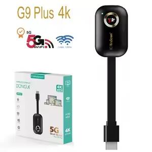 Mirascreen G9 Plus - Dongle Inalámbrico 4K con WiFi para TV - MIREVOO